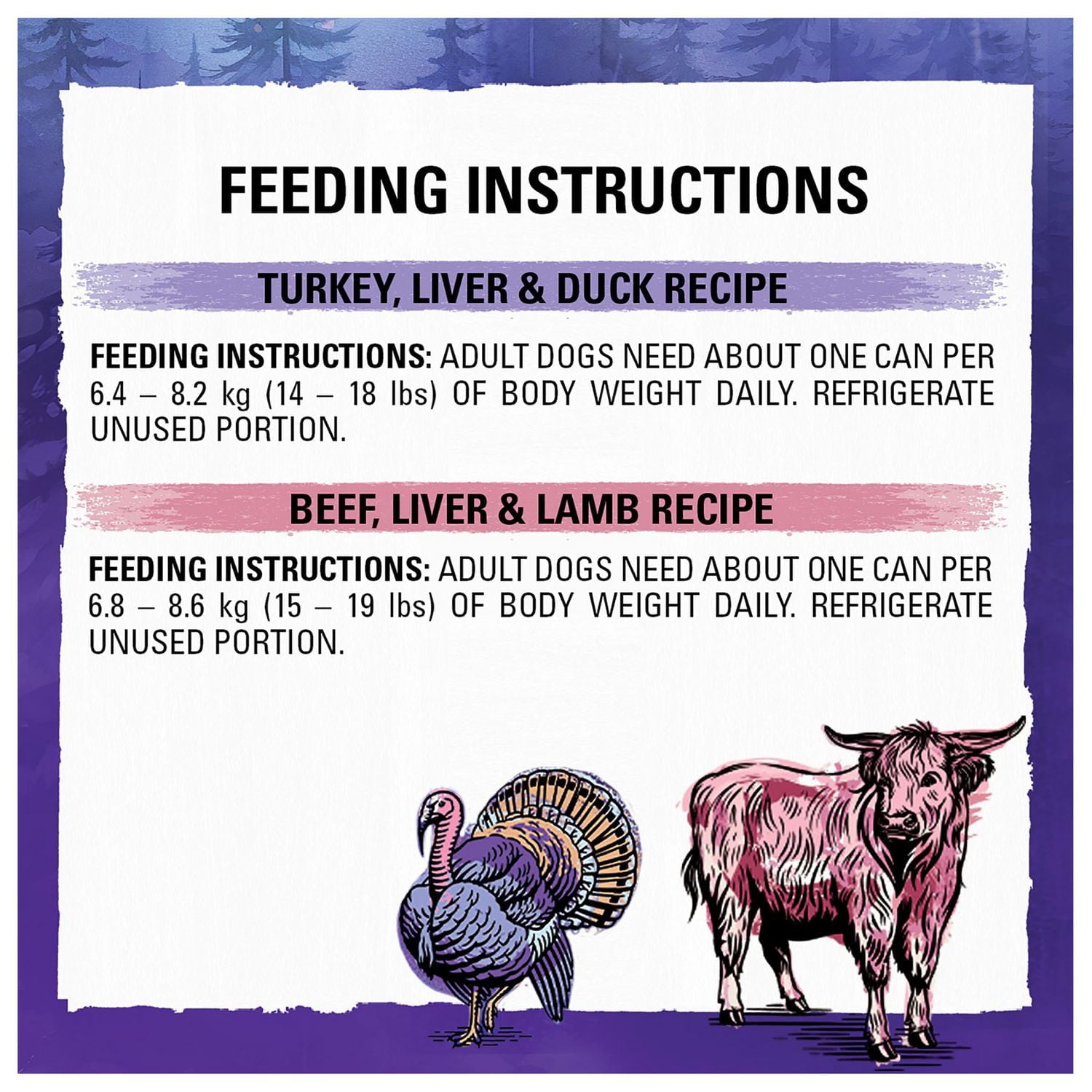 Beyond Wild Turkey & Beef Variety Pack, Wet Dog Food 368 g x 6