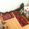 thumbnail image 5 of Seyotauo Christmas Kitchen Mats Set of 2, Christmas Decorations for Home, Snowman Kitchen Rugs Non-Slip Backing Winter Holiday Floor Mat Xmas Decor Washable Runner Rug 16x24 inch+16x48 inch, 5 of 6