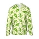 thumbnail image 1 of Balery Green Peas Sudadera ligera de manga larga con capucha y protección solar UPF 50+ para hombre y mujer, ideal para pesca y running-Large, 1 of 7