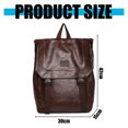 thumbnail image 4 of Bolso universitario de PU para hombres y mujeres, bolso de escuela secundaria, bolsa de viaje para acampar y senderismo al aire libre, 4 of 6