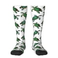 thumbnail image 1 of Fotbe Watercolor Turtle Calcetas Divertidas Estampadas para Hombre y Mujer, Calcetas de Algodón hasta la Rodilla para Caminar, Correr, Enfermería y Embarazo, 1 of 6