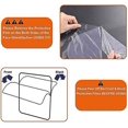 thumbnail image 3 of Paquete De 2 Protectores Faciales - Marco De Gafas Reutilizables Adherido A Una Visera Transparente Antivaho - Ligero, C, 3 of 5