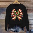 thumbnail image 5 of Jjayotai Christmas Sweatshirt, Women's Oversized Sweatshirt, Funny Long Sleeve Xmas Crewneck Pullover Y2K Top Black-1 XS, 5 of 6