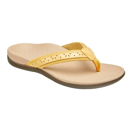 

Lyinloo Flip-flops Summer Flat Hollow Carved Massage Bottom Ladies Sandals Yellow 42