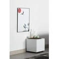 thumbnail image 2 of SONOROUS STB-45 All Glass Cube Side Table/Night Stand, 2 of 6