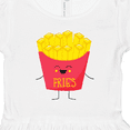 thumbnail image 4 of Inktastic Cute Kawaii French Fries Girls Toddler Dress, 4 of 5