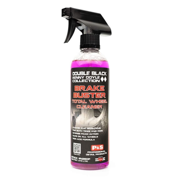 Limpiador de ruedas y neumáticos P & S Brake Buster, sin ácido, 473 ml