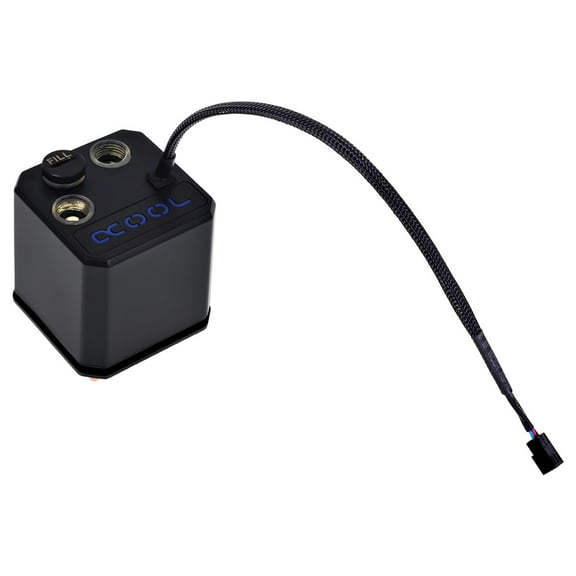 Alphacool Eisbaer (Solo) CPU Water Block and Pump, Black