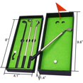 thumbnail image 3 of Golf Pen Set Mini Golf Club Ballpoint Pens Novelty Office Desktop Games Toys, 3 of 3