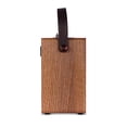 thumbnail image 5 of Altavoz Bluetooth retro vintage Fuse Andle con mango de cuero vegano | Altavoz portátil con conexión para smartphone | Entrada USB y AUX | Exterior elegante de madera marrón, 5 of 5
