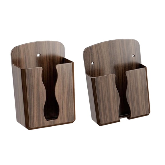 Easy Install Wall Mounted Pocket Organizer for Kitchen & Bedroom - Compact Multi-Purpose Storage Box for Home & Restaurant
