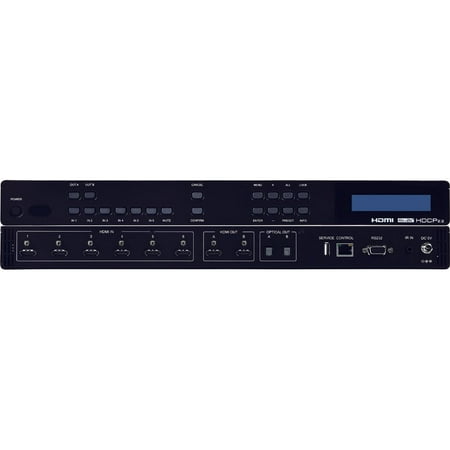 UPC: 0859777007299 | A-Neuvideo ANI-62HDRH: 6X2 HDR HDCP 2.2 4k@60Hz 18G Matrix Switcher w/3-Yr Warranty