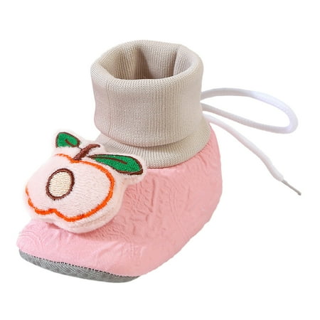 

Baby Sneakers with Fat Feet Baby Booties Boy Multiple Color and Style Cartoon Print Organic Cotton To Adapt To the Baby s Activity Needs