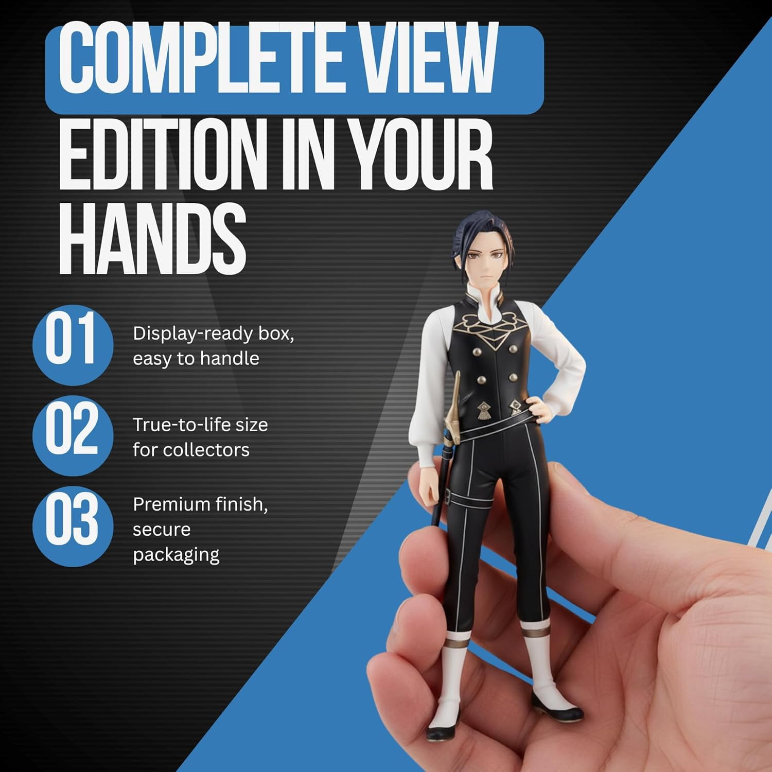 AURUS Pop Up Parade Felix Hugo Fraldarius Anime Action Figure, Ideal for Display