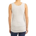 thumbnail image 3 of Oh! Mamma Maternity Women's Short Sleeve T-Shirt & Tank Top, 2 Pack (Womens & Women's Plus), 3 of 5