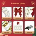 thumbnail image 4 of Ktaxon 24in Christmas Wreath Christmas Decoration Lighted Holiday Decor 100 Lights LED, 4 of 9