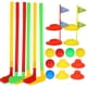 thumbnail image 1 of 2 sets Kids Golfs Juegos de juguetes Golfs Ball Game Sets Mini Golfs Game Sports Set, 1 of 5