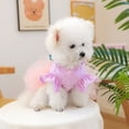 thumbnail image 6 of Easter Dog Cat Dress, Purple Pet Party Outfit for Easter Photo Sessions, Breathable Mesh Holiday Costume for Small Dogs and Cats, 6 of 7