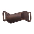 thumbnail image 4 of Rushawy Belt Sheath PU Leather Knife Holder Pouch Knife Holster for Outdoor,Father's Day brown, 4 of 9