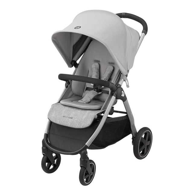 Carriola Maxi Cosi Gia Gris con Diseño Moderno y Reclinación Ajustable para Uso desde el Nacimiento