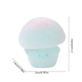 thumbnail image 2 of ZhangC Glow in the Dark Flocked Night Light Mushroom Figurines, Resin, Multicolor, 3 Pcs, 0.94 Inch, 2 of 6