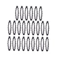 thumbnail image 4 of CRAFTHROU 24pcs Plastic Barrettes Wave Design Hair Accessories for Women Outing, 4 of 8