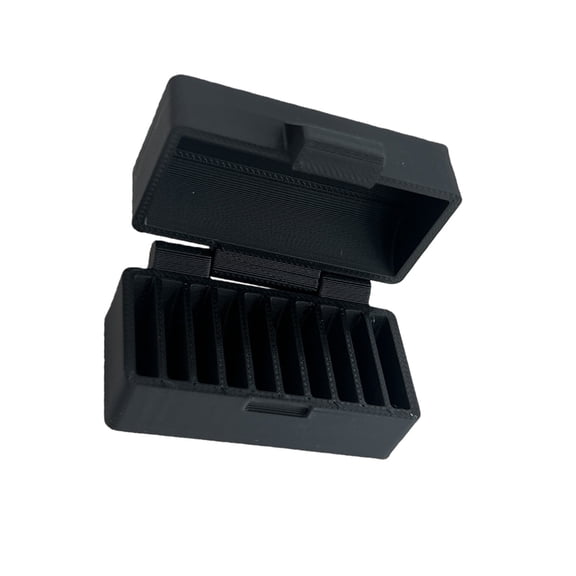AOOOWER Battery Storage Case For 10 CR2032 Button Cells Box Individual Drawer Slots