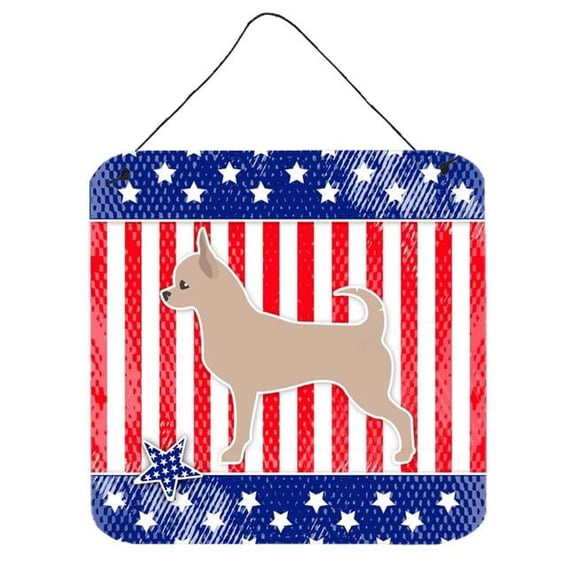 USA Patriotic Chihuahua Wall or Door Hanging Prints