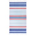 thumbnail image 2 of Kaufman - 12 Pack Sand Free Fouta Stripe Beach Towel Set - Large 36" X 70" Brushes Sand Easily, 2 of 6