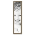 thumbnail image 2 of ArtToFrames 10" x 45" Aged White Gold Picture Frame, 10x45 inch Silver Wood Poster Frame (WOM-2036),  Pack, 2 of 7
