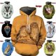 thumbnail image 2 of Nuevas sudaderas con capucha con estampado 3D de búhos y animales para hombre, sudaderas con capucha de moda Y2k, sudadera de hip hop, jersey Harajuku, ropa para mujer, 2 of 4