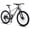 GRAY, variant on SPATIAL 24 inch Mountain Bicycle for Teenagers,21-Speed Gears MTB Mountain Bikes,Aluminum Frame Dual Disc Brakes
