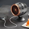 thumbnail image 4 of Extractor Portable Range Hood with Cooling Filter Detachable Alloy Base Compact Desktop Low Noise 3 Speed Kitchen Exhaust Fan, 4 of 7