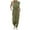 Olive Green, variant on ZACPNCV Jumpsuits for Women's Sleeveless Loose Overalls Rompers Linen Wide Leg Jumpsuits Olive Green