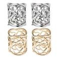 thumbnail image 1 of Bufanda de 4 Piezas con hebilla antideslizante Yuyangstore Rosa hueca, 1 of 8