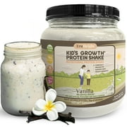TruHeight Growth Protein Shake Ages 5+ (Vanilla) - Proven Nutrients, Vitamins, & Minerals Developed by Pediatricians - Immune Support for Kids, Non-GMO, Gluten-Free, Protein Powder Snacks