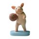 thumbnail image 4 of Estatua de cerdo para jardín, figura de cerdo deportiva en miniatura, estatua rústica, artesanía creativa de cerdo, modelo de cerdito, adorno de cerdo baloncesto, 4 of 8