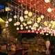 thumbnail image 5 of Luces LED, poste de luz, tira de luces navideñas de algodón con 60 LED de 2 m, 8 modos, control remoto, ideal para interiores y exteriores, bodas y fiestas., 5 of 9