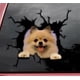 thumbnail image 1 of Pegatinas de pared de animales, todo tipo de pegatinas de cachorros, pegatinas electrostáticas creativas para ventanas de automóviles con agujeros, 1 of 2