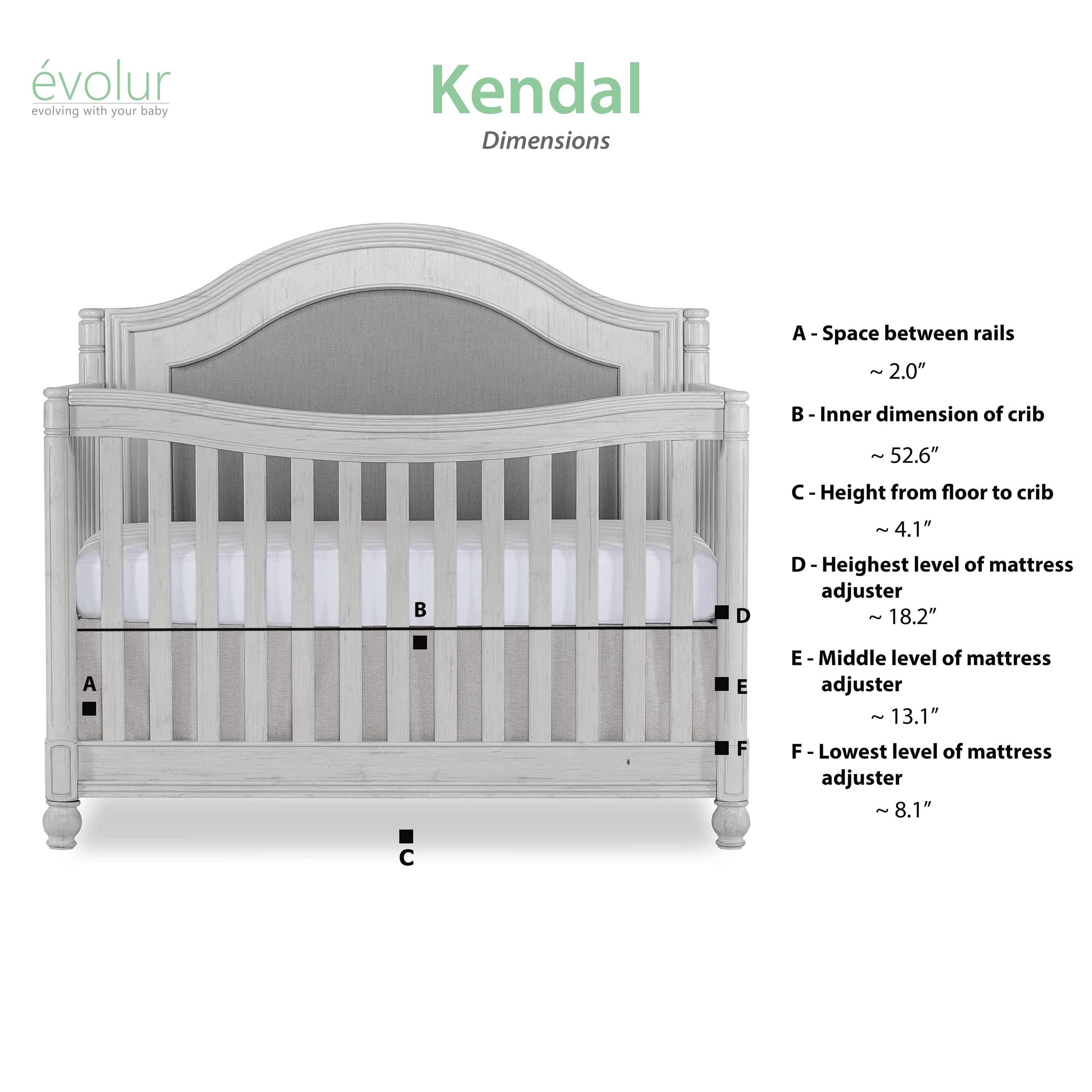 evolur kendal crib