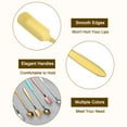 thumbnail image 3 of Unique Bargains 4Pack 5' Stainless Steel Mini Ice Tea Spoons Coffee Ice Cream Spoon, Gold, 3 of 4