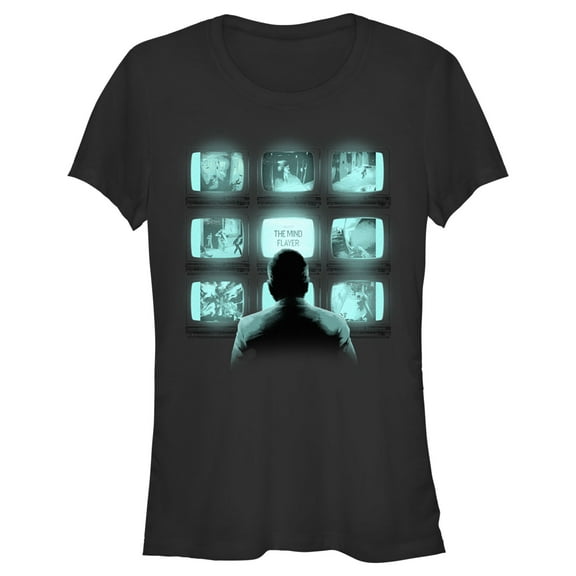 Netflix Junior's Stranger Things Jim Hopper Camera Surveillance Graphic T-Shirt