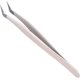 thumbnail image 1 of False Eyelash Tweezers, Professionals Curved Stainless Steel Lash Extension Tool, 1 of 5
