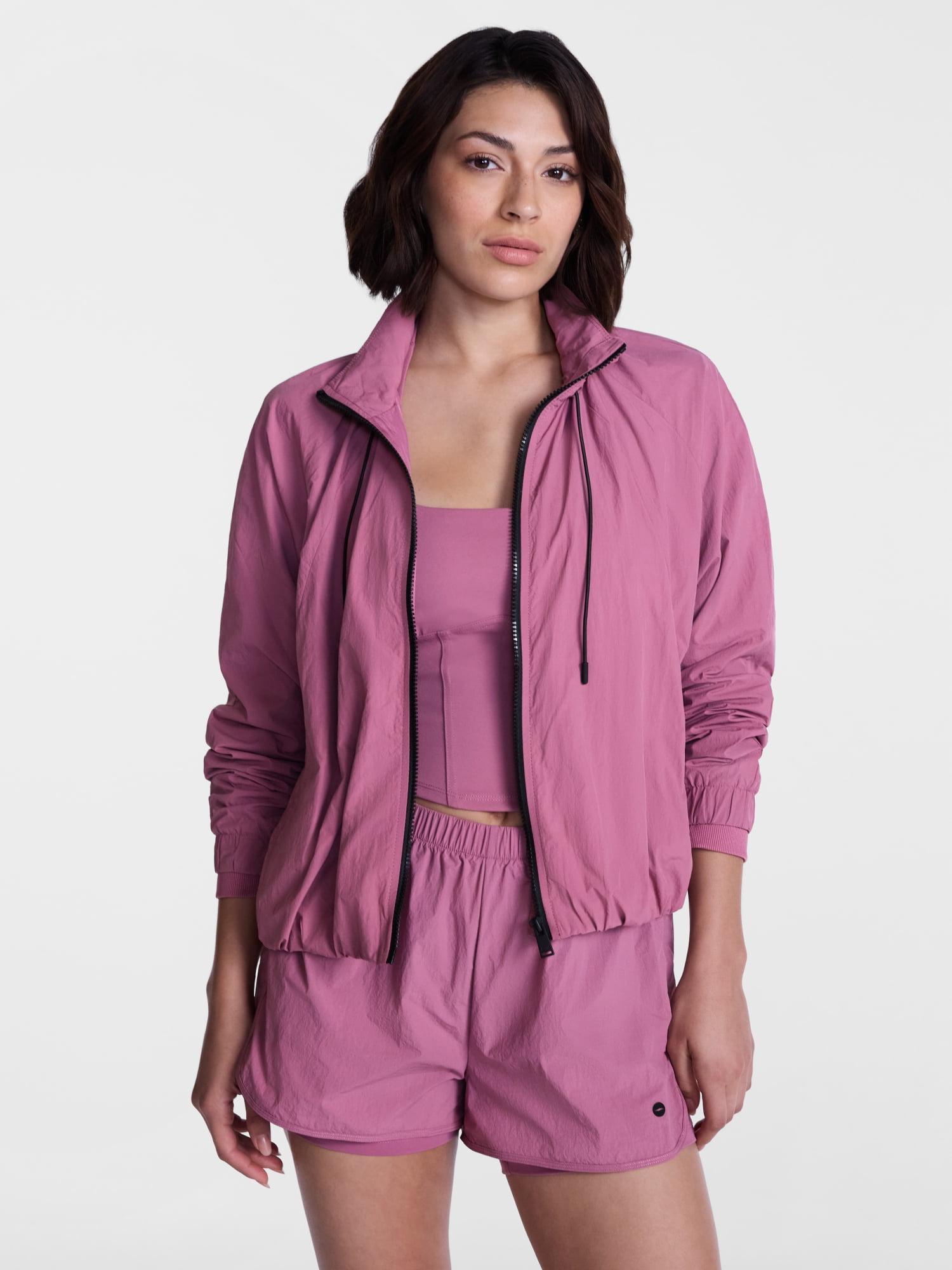Avia Women's Pique Knit Tennis Jacket, Sizes XS-3X - Walmart.com