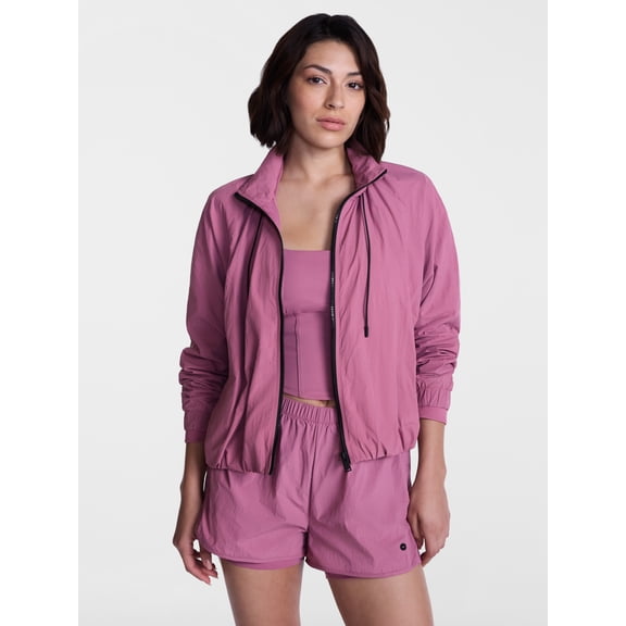 Avia Women's and Women's Plus Crinkle Jacket, Sizes XS-4X