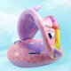 thumbnail image 3 of Ygjytge Aro Salvavidas PVC Suave Con Parasol Conveniente para Las Verano (rosa), 3 of 6