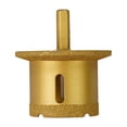 thumbnail image 2 of Brazed Diamond Drill Core Bits For Marble Tiles Washbasin Hole Opener Triangular 50-70, 2 of 10