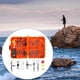 thumbnail image 4 of Kit de 141 piezas de eslabones giratorios de pesca, aparejos de pesca con broches, conector de línea enrollable Caja naranja, 4 of 7
