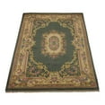 thumbnail image 3 of Rugsotic Carpets Hand Knotted Aras, Oriental Wool Area Rug, Green, 3'x5', 3 of 5