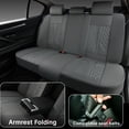thumbnail image 6 of Fit for Acura Tl 2009, Premium Leather Full Set of 5 Seats Anti-Slip Beautify Interior, Gray Car Seat Covers, Upgrade the Car's Interior, 6 of 9